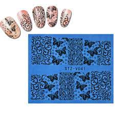 Butterfly Lace Nail Decal