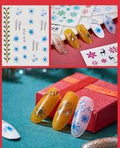 Christmas Snowflake Nail Decal