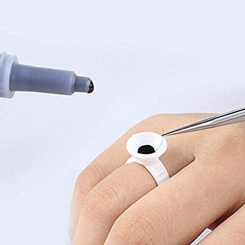 Eyelash Adhesive Glue Ring 5pcs