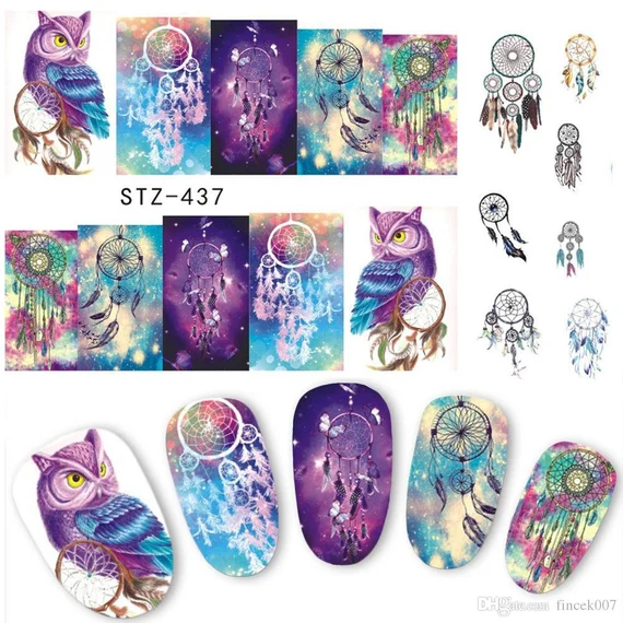 Owl Animal Nail Decal