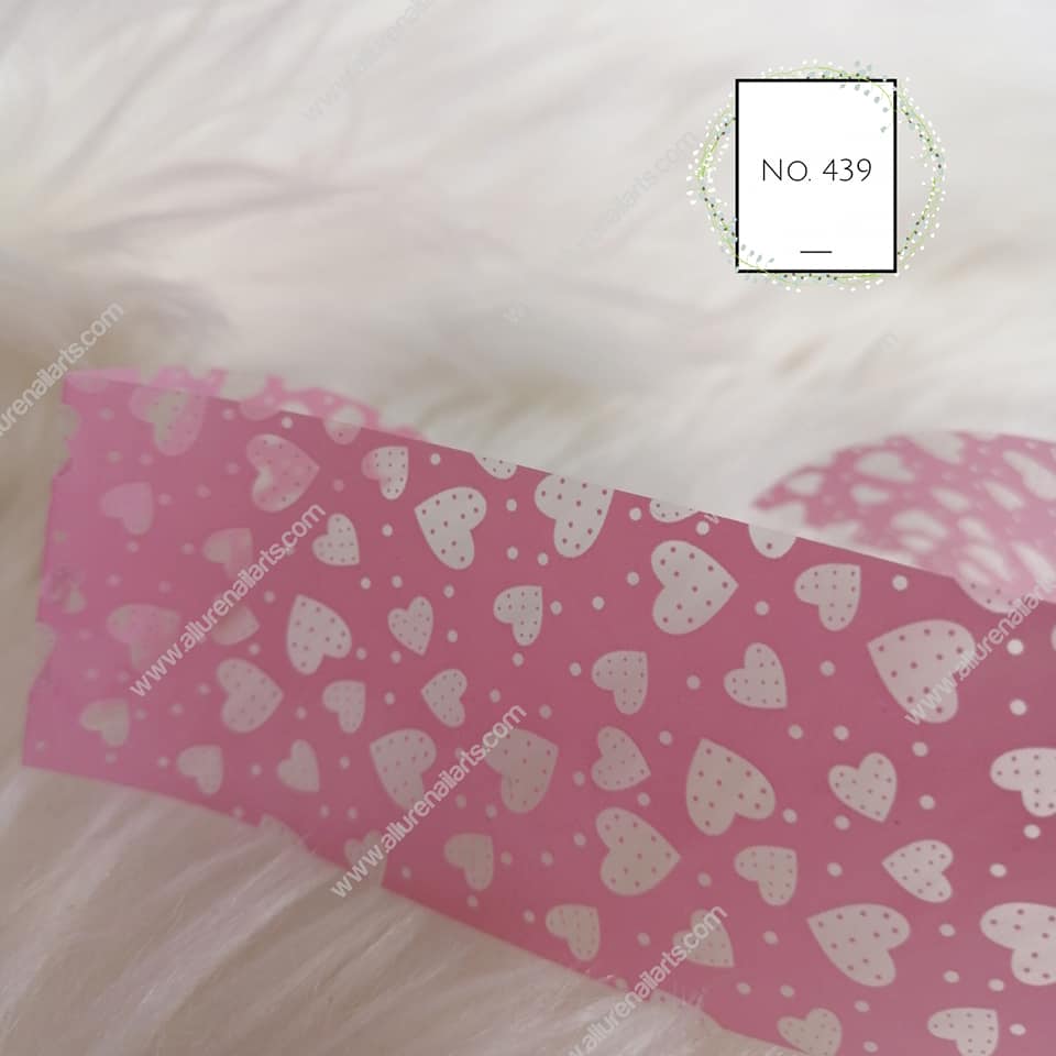 Lace Foil Nail Transfer