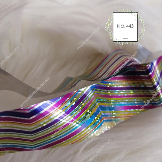 Lace Foil Nail Transfer