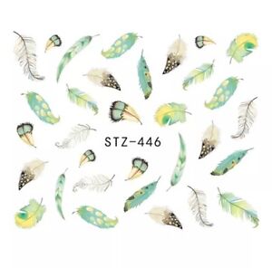 Feather Nail Decal