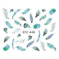 Feather Nail Decal