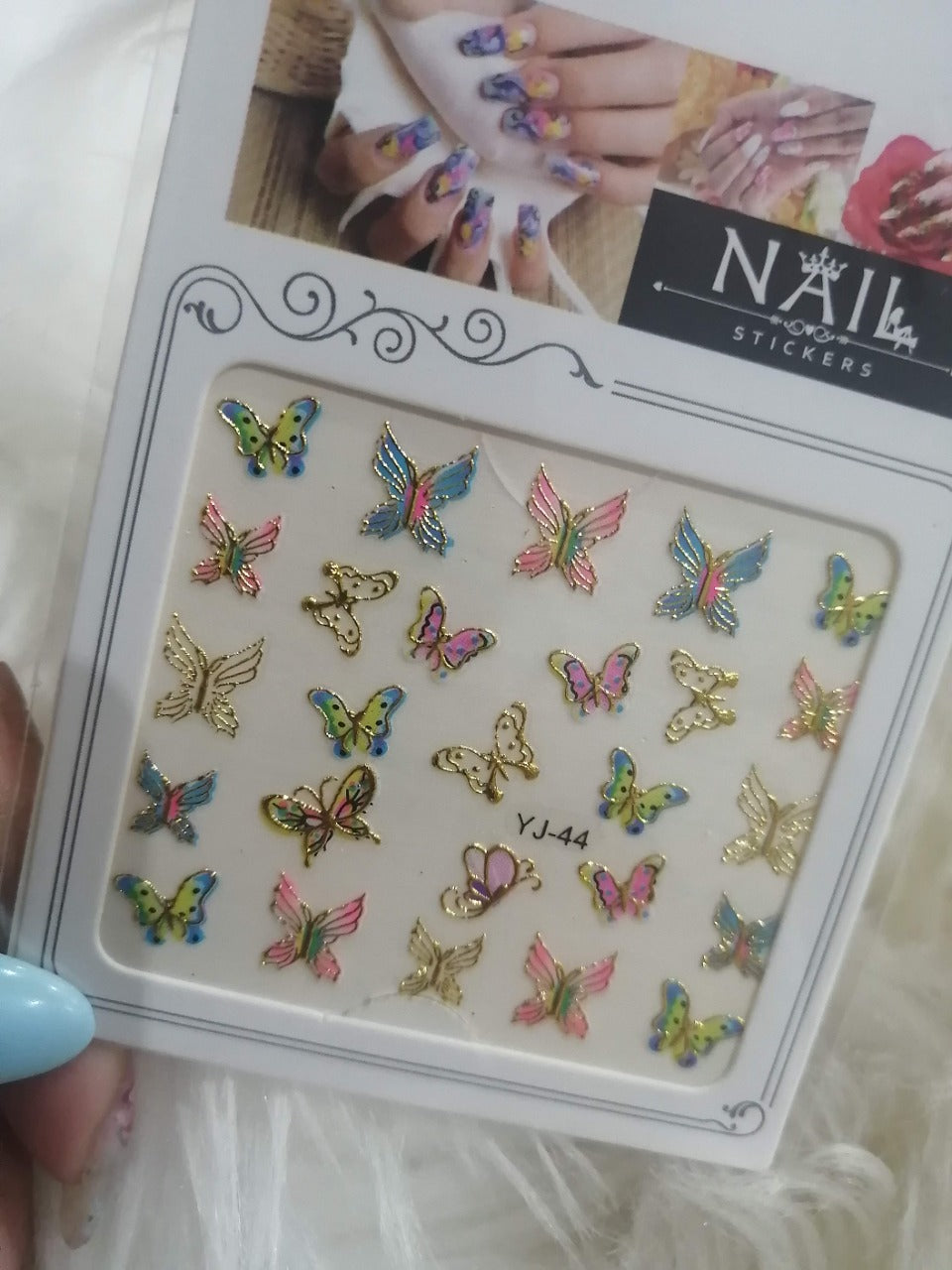 Butterfly Nail Art Sticker