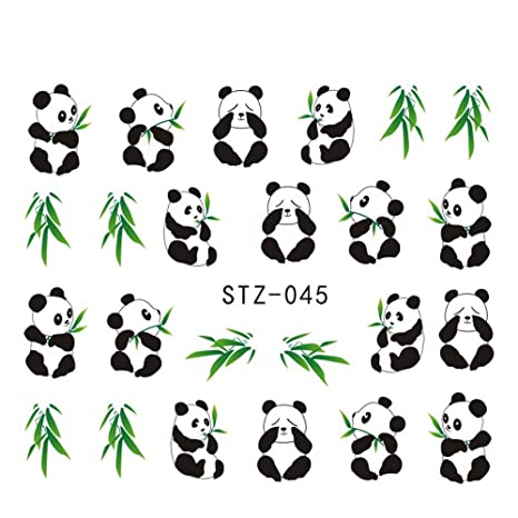 Panda Bear Nail Decal