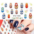 Russian Dolls Nail Decal