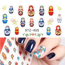 Russian Dolls Nail Decal