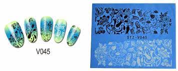 Leaves Lace Nail Decal