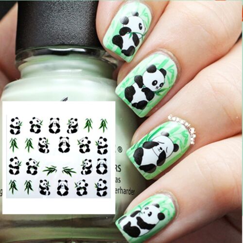 Panda Bear Nail Decal