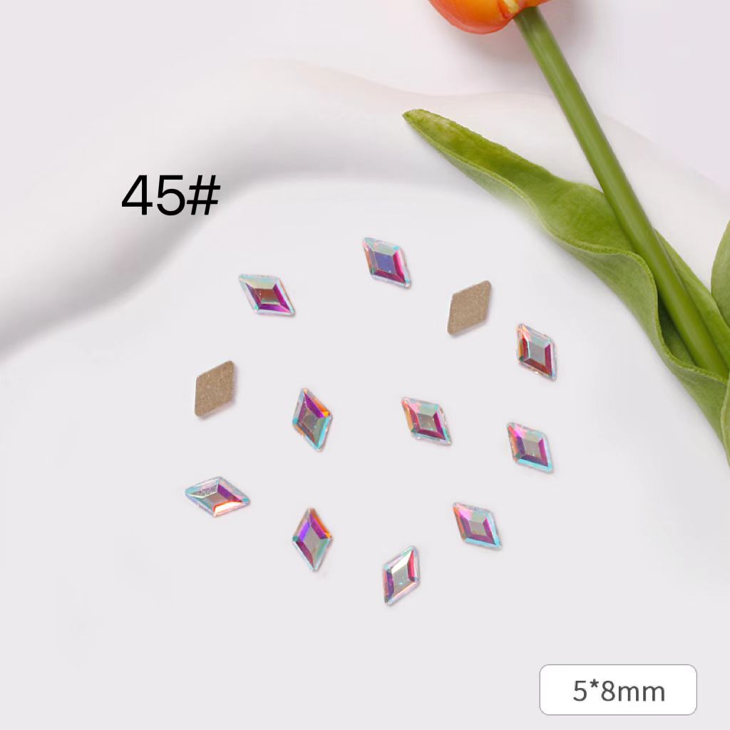 AB Flat Bottom Rhinestone 20pcs/pack