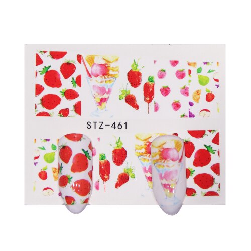 Fruit Strawberry Nail Decal