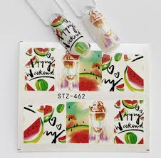 Fruit Watermelon Nail Decal