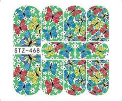 Flower Nail Decal