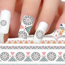 Aztec Arrow Geometric Nail Decal
