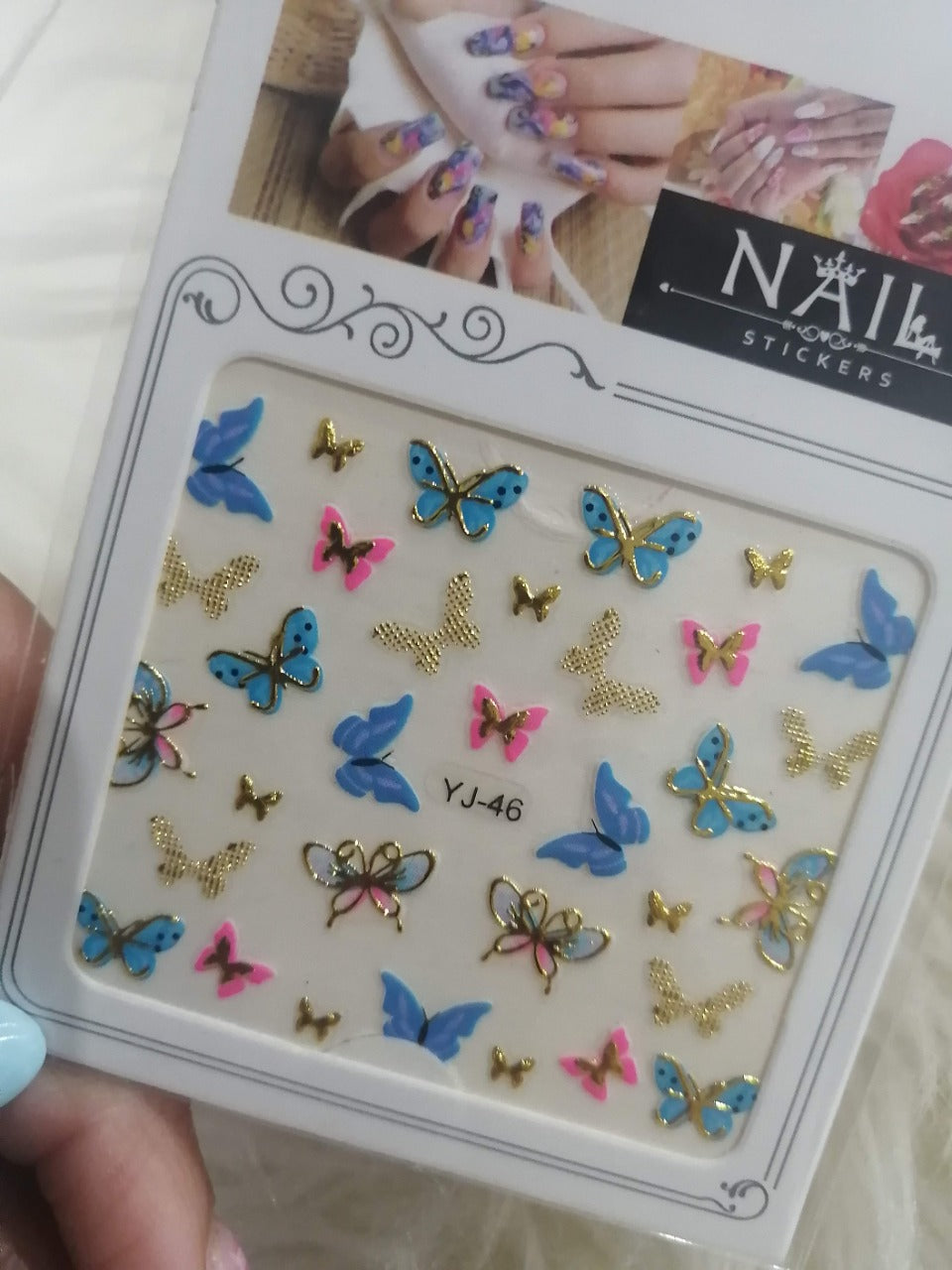 Butterfly Nail Art Sticker