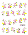Flower Nail Decal