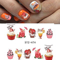 Desert Cupcakes Nail Decal