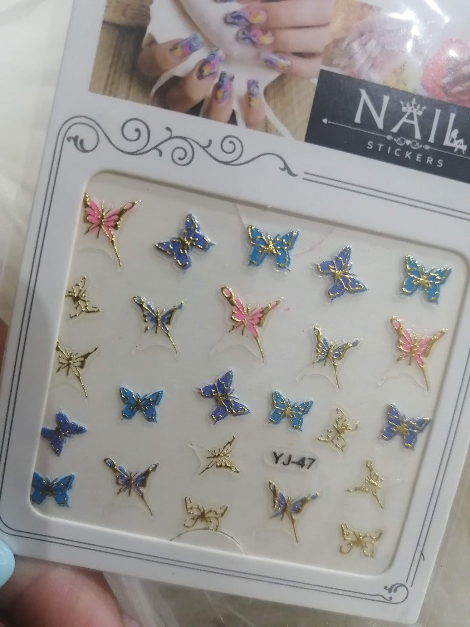 Butterfly Nail Art Sticker