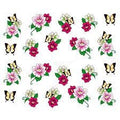 Flower Nail Decal