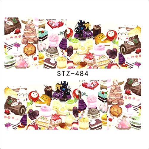 Desert Ice cream Cupcakes Nail Decal