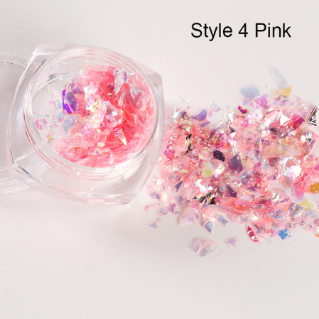 Mylar Nail Art Shards
