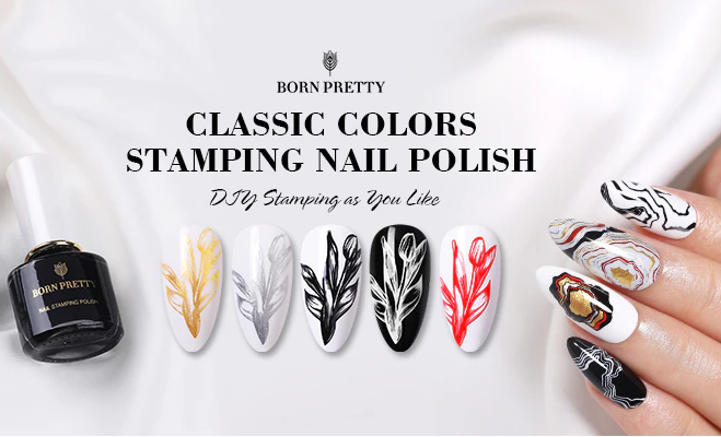 Born Pretty White Stamping polish (non-uv)