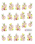 Flower Nail Decal