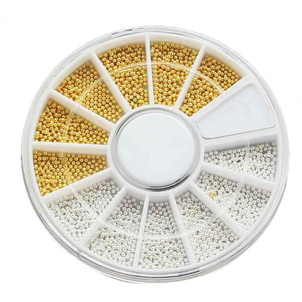 Caviar Beads Nail Wheel Tray