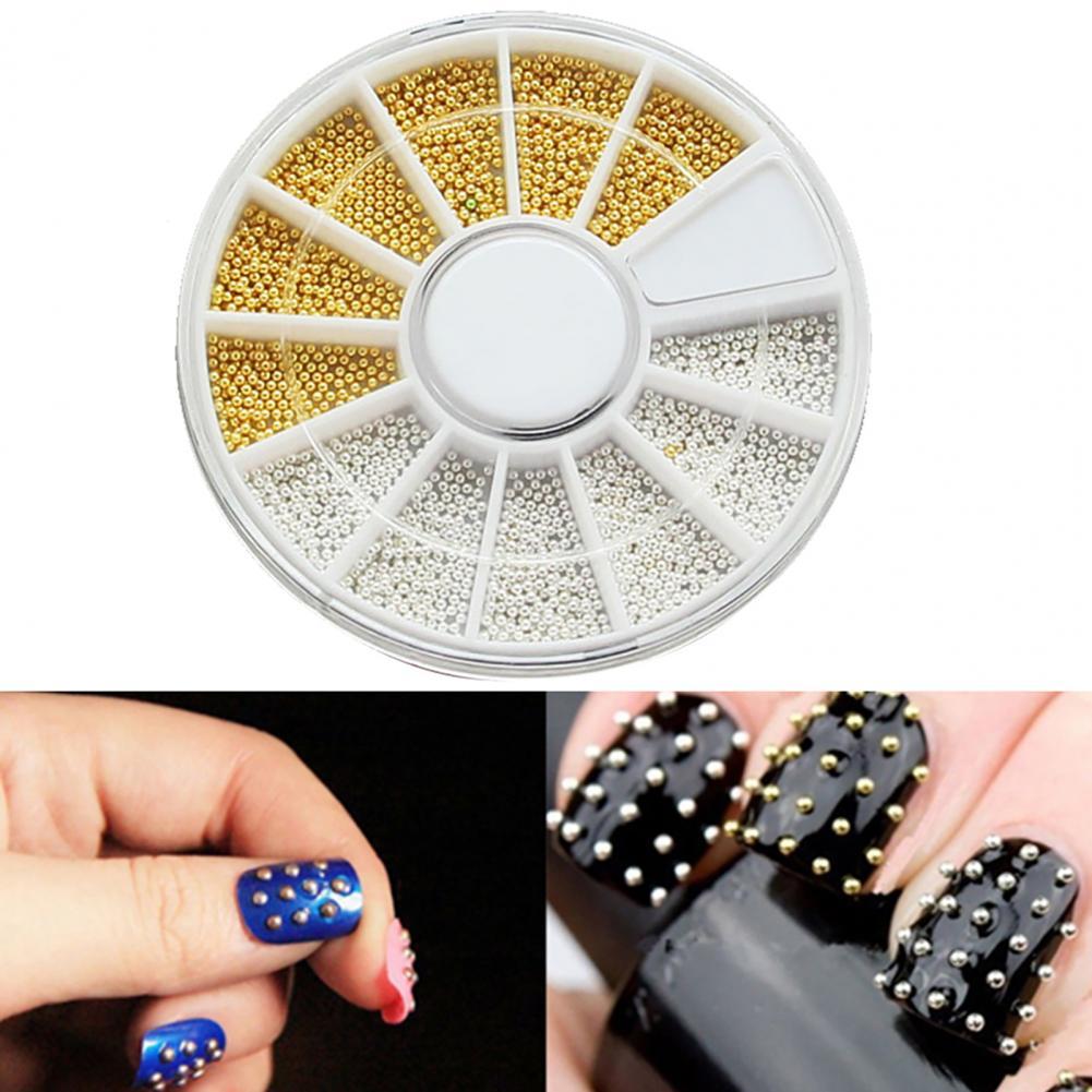 Caviar Beads Nail Wheel Tray