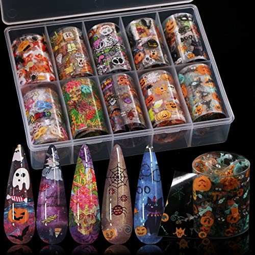 Halloween Nail Art Foil Set Box
