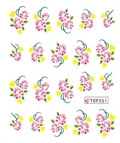 Flower Nail Decal