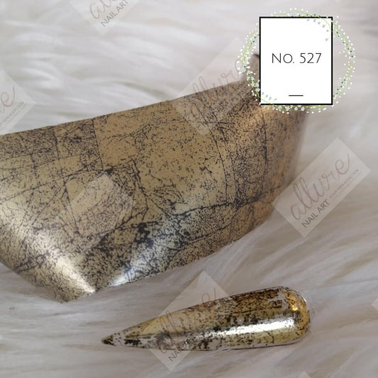 Antique Foil Nail Transfer