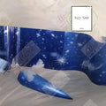 Marble Foil Nail Transfer