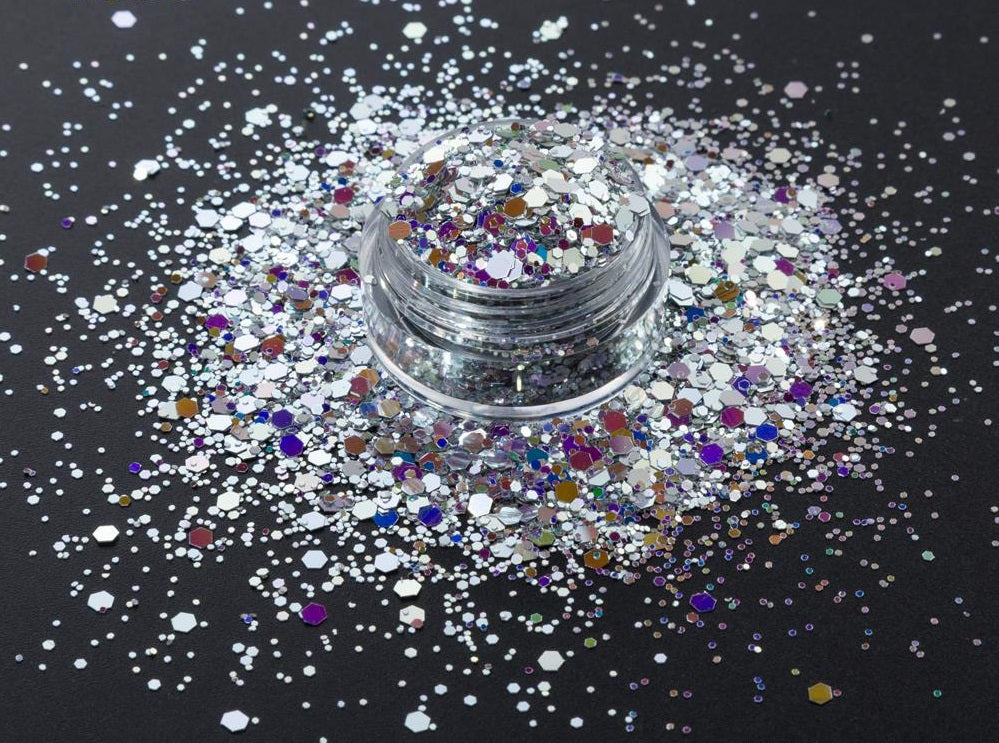 Rainbow Dash Chunky Glitter