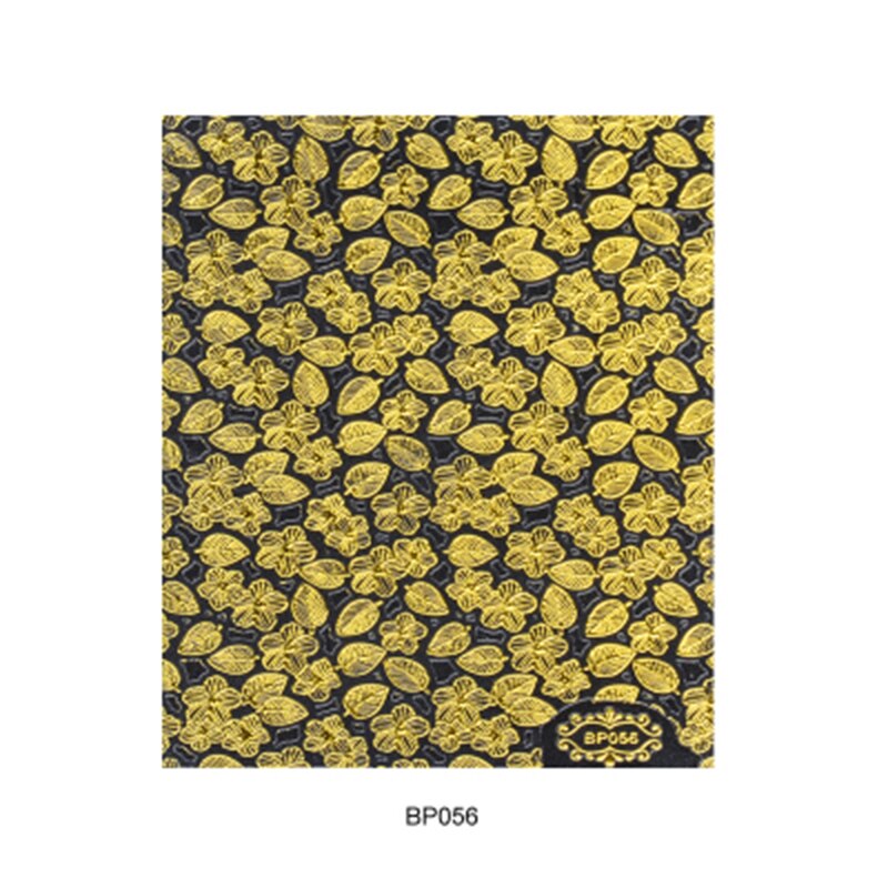 3D Embos Geometric Nail Art Sticker