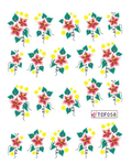 Flower Nail Decal