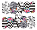Flower Nail Decal