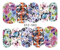 Flower Nail Decal