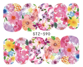 Flower Nail Decal