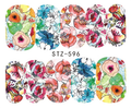 Flower Nail Decal