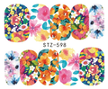 Flower Nail Decal