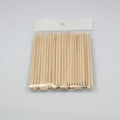 Wooden Cuticle Pusher Remover Nail Art Design Orange Wood Sticks