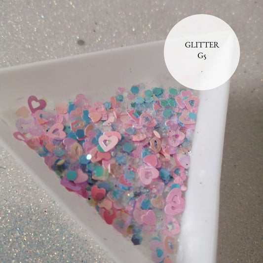 Sequence Glitter Nail Art mix