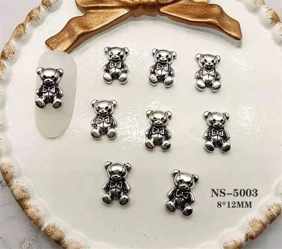 Teddy Bear Charms Nail Art Decoration