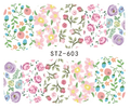 Flower Nail Decal