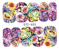 Flower Nail Decal