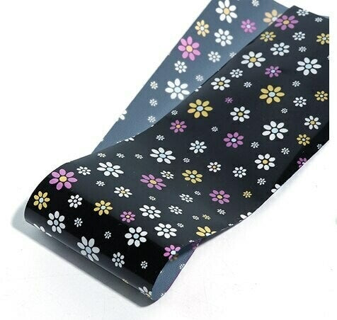 Floral Foil Nail Transfer
