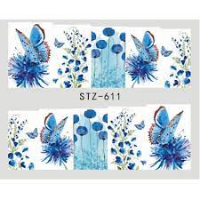 Flower Nail Decal