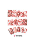 Marble Nail Art Decal BN613